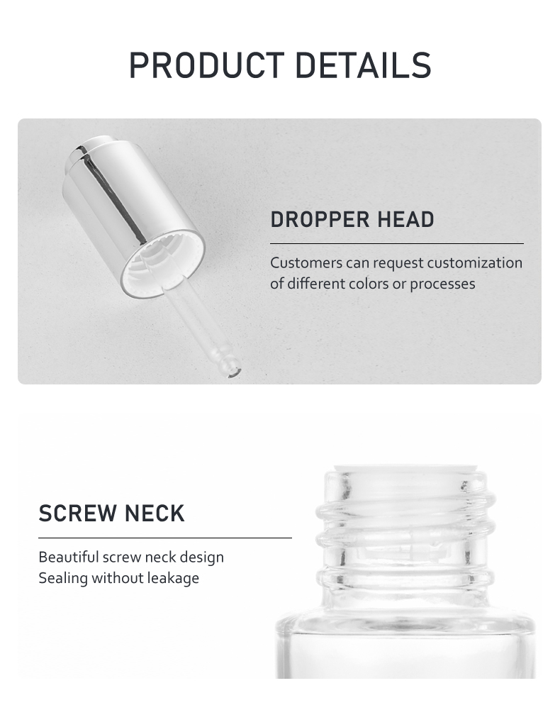 frasco cuentagotas 30ml In-Stock Press-Type Dropper Bottle – Customizable Colors