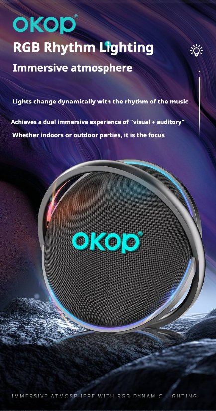 Portable Outdoor Bluetooth Speaker KP-8004 Outdoor Wireless Bluetooth Speaker