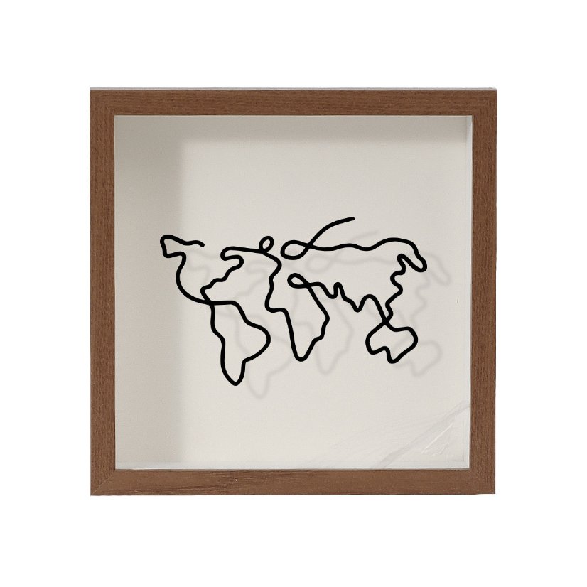 MDF Picture Frames Ticket stub storage photo frame