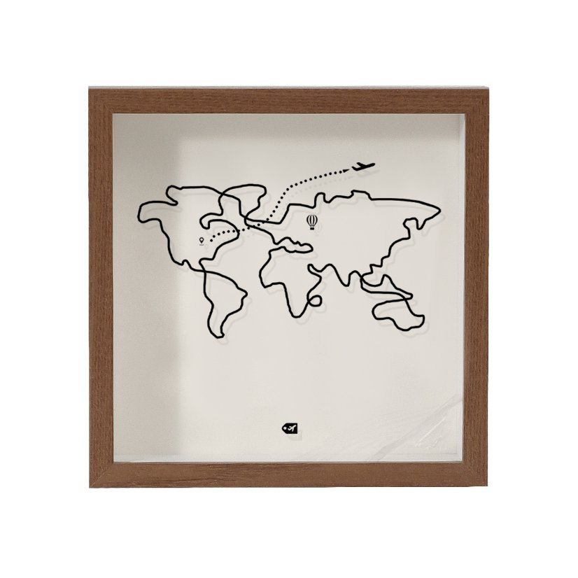 MDF Picture Frames Ticket stub storage photo frame