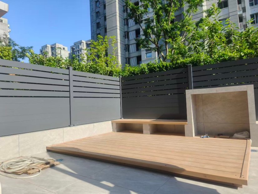 Wood-plastic composite (WPC) flooring Single-Sided Co-Extruded Decking