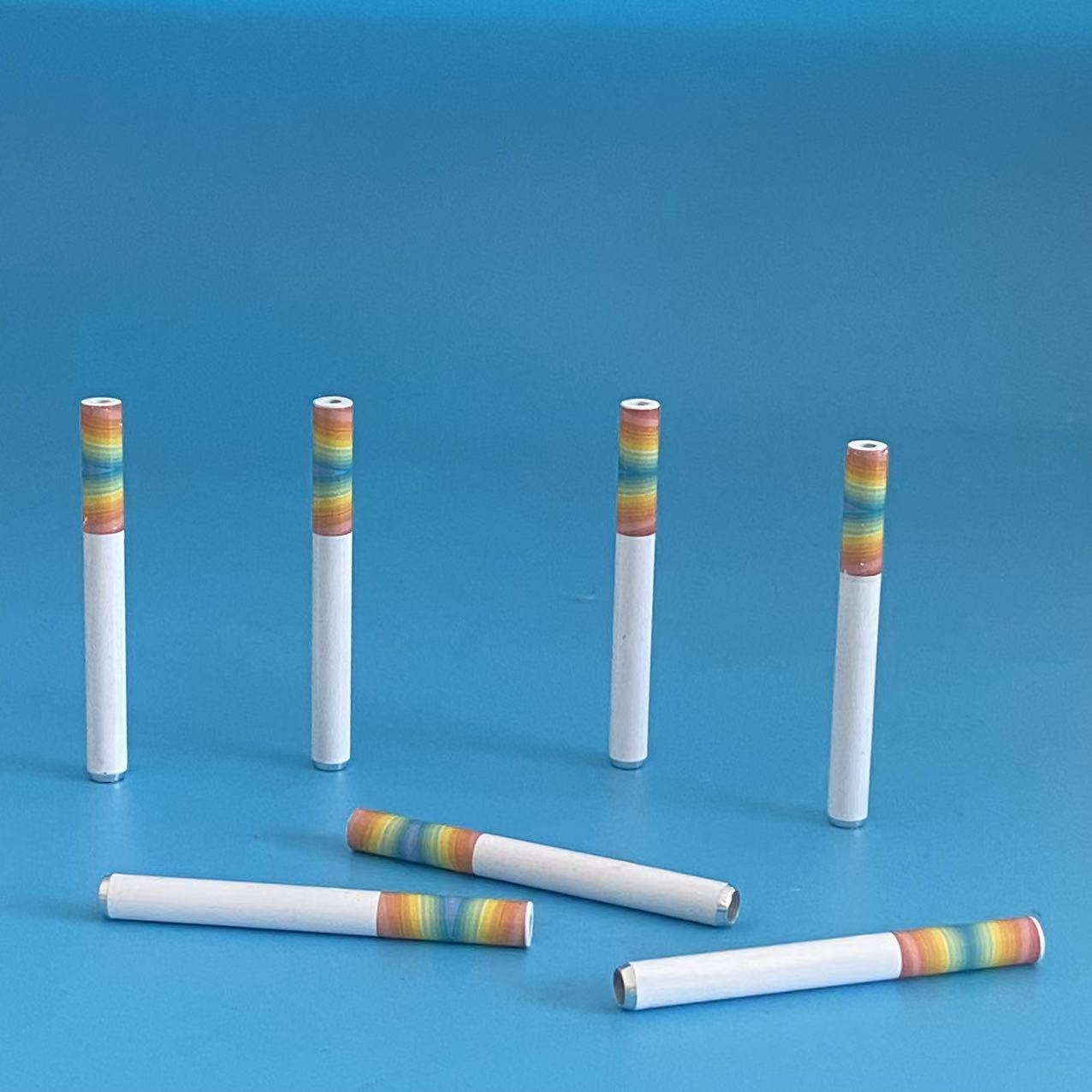 Glow-in-the-Dark Fidgets Iridescent Glow‑in‑the‑Dark Tube