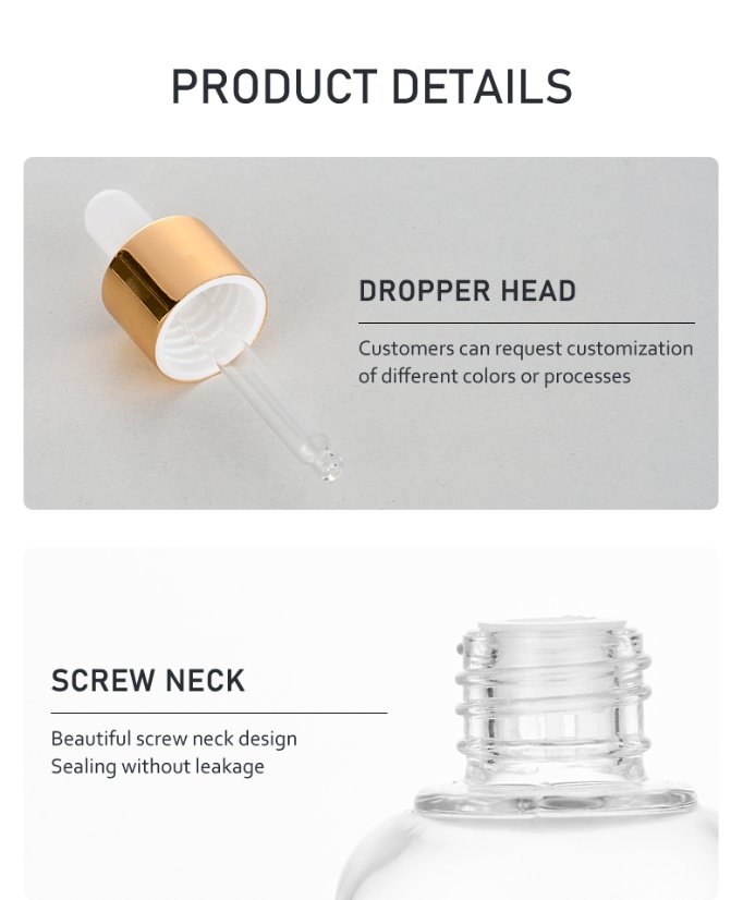 frasco cuentagotas 30ml Chunky Dropper Bottle for Essential Oil & Serum – Source Manufacturer