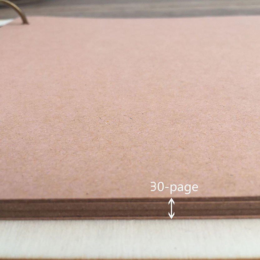 Personalized Photo Album Wooden Wedding Guestbook with Photo Frame