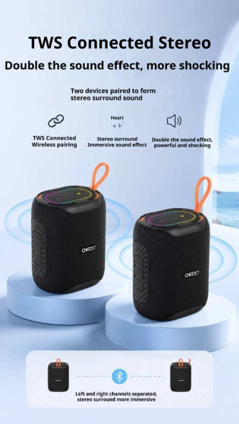 Portable Outdoor Bluetooth Speaker KP-860 Portable wireless bluetooth speaker