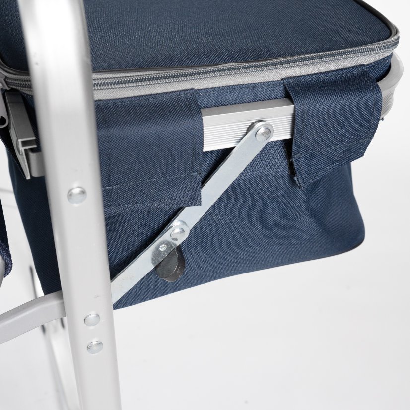 Beach Chair Flat - aluminum tube Director's Chair with a Tabletop,ice bag