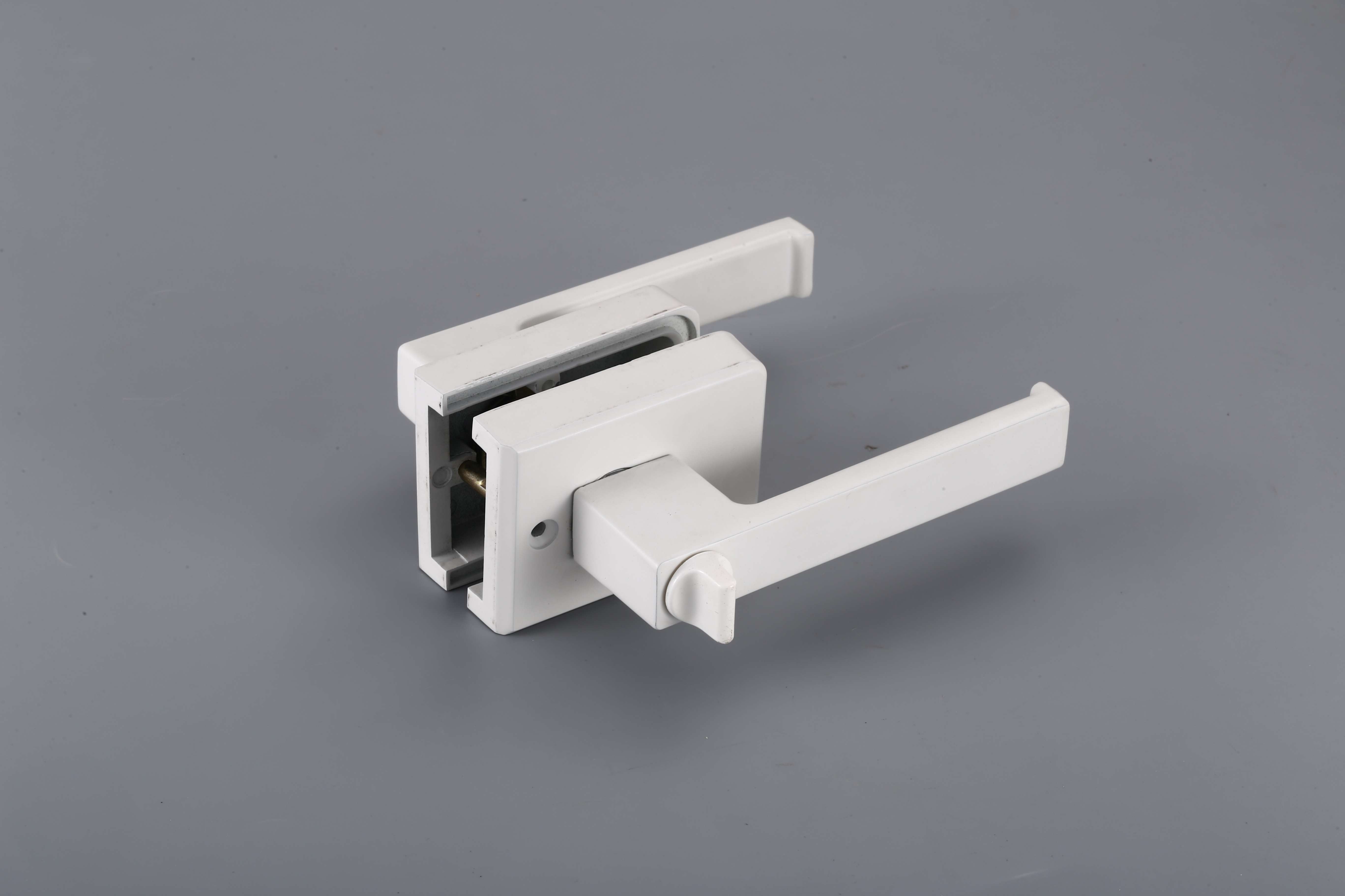 Ultra-slim door lock for aluminum alloy doors Aluminum Alloy Glass Door Lock