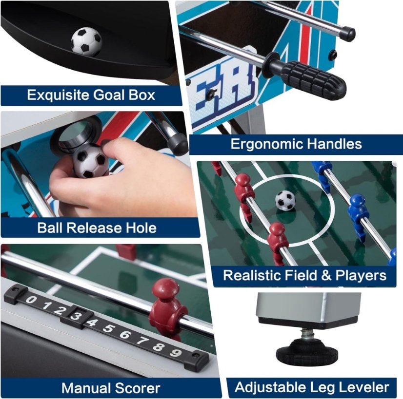 Soccer Table 4FT Folding Soccer Table