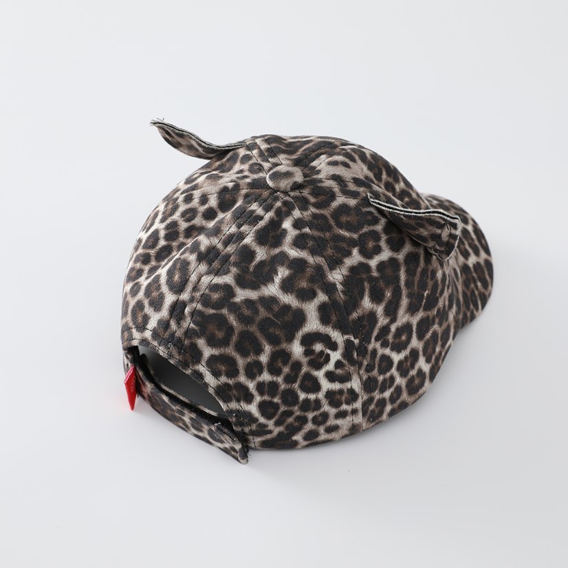 Autumn Style Leopard Cat-Ear RACE Cap