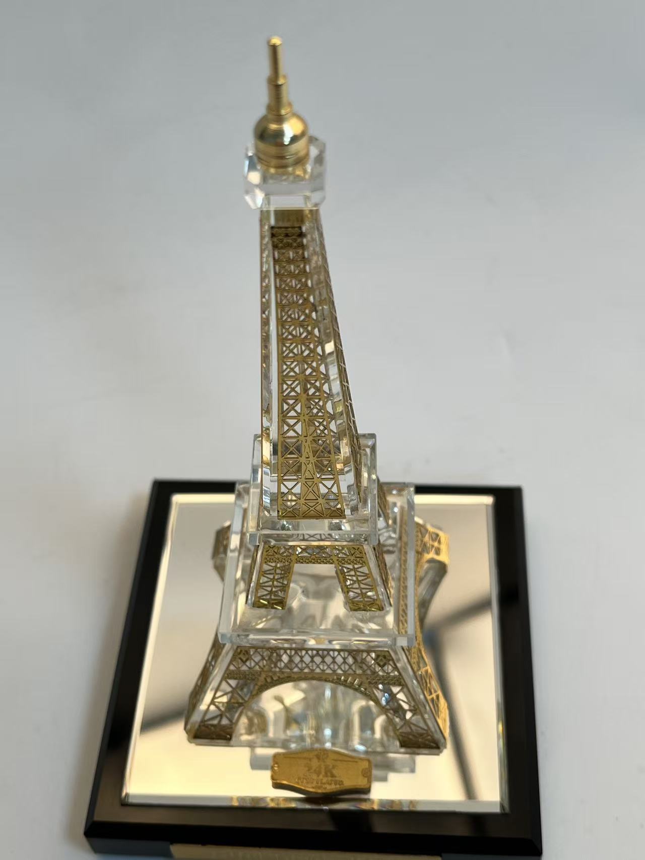 Crystal architectural model Crystal Eiffel Tower