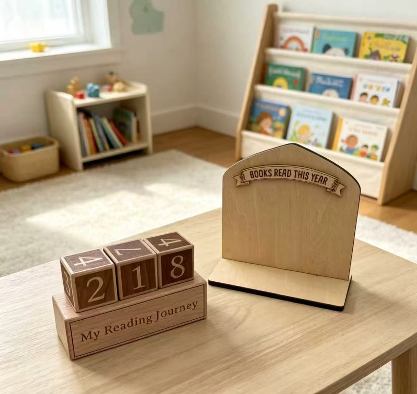 Holidays, gifts Beech Wood Reading Counter