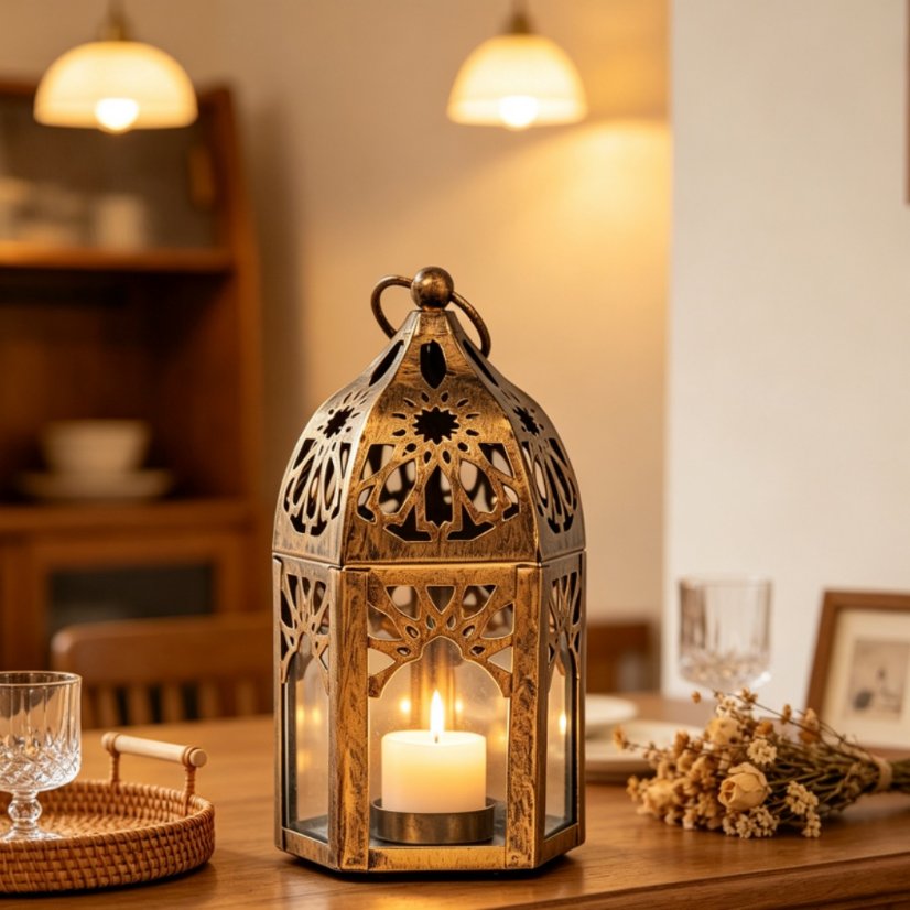 Lanterns Series Pentagonal Wind Lantern
