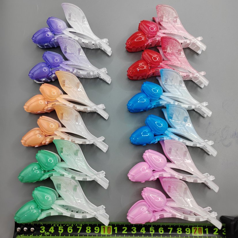 Morning glories in six brilliant colors. Boss Lady Bright Six Colors