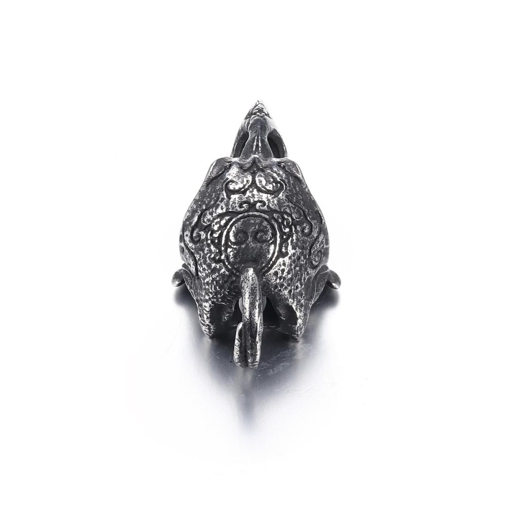 Pendants Retro Raven Stainless Steel Skull Pendant