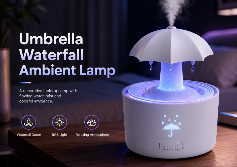 HB-002 Humidifier Atmosphere Light