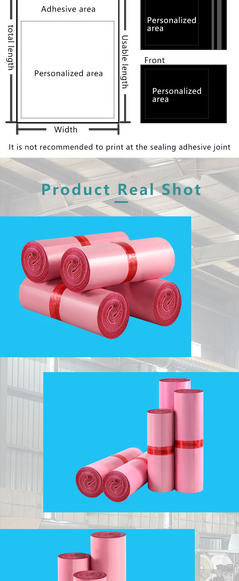 Pink Poly Mailers Pink Poly Mailer Bags