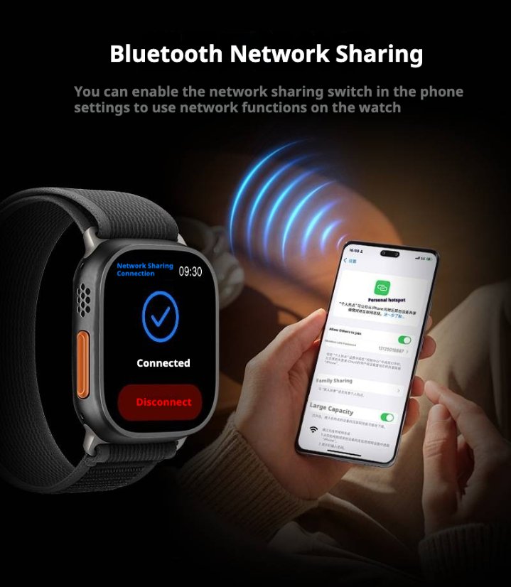 Smartwatch KP-S104 Smart Sports Bluetooth Watch