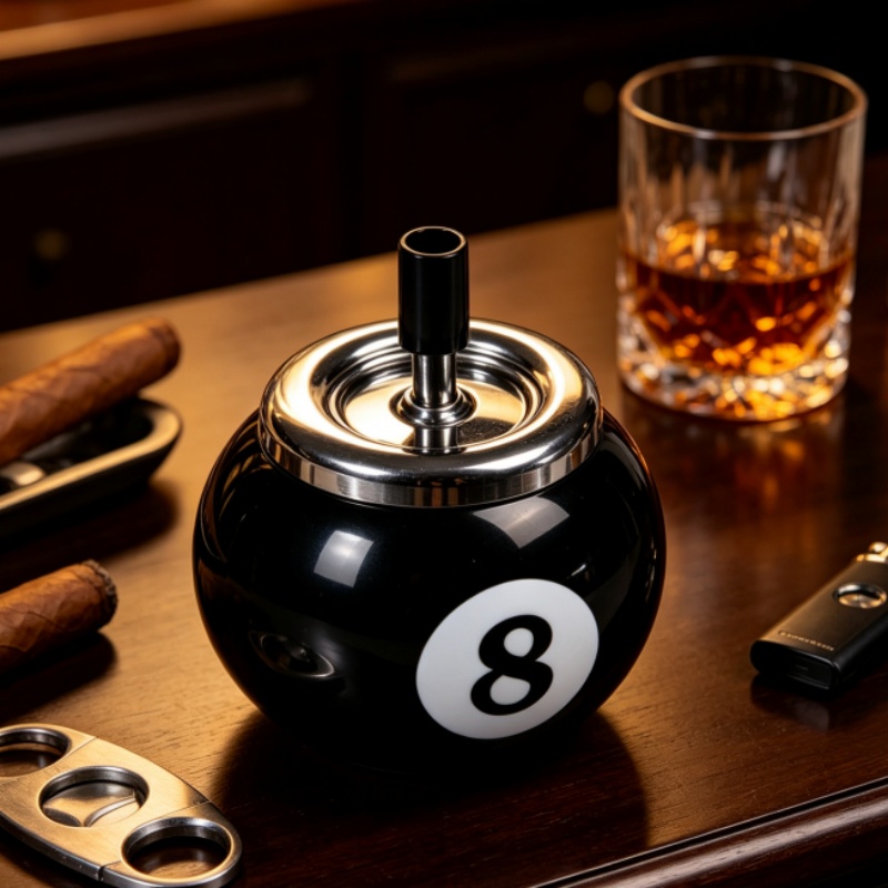 Ashtrays Billiard Ball Ashtray