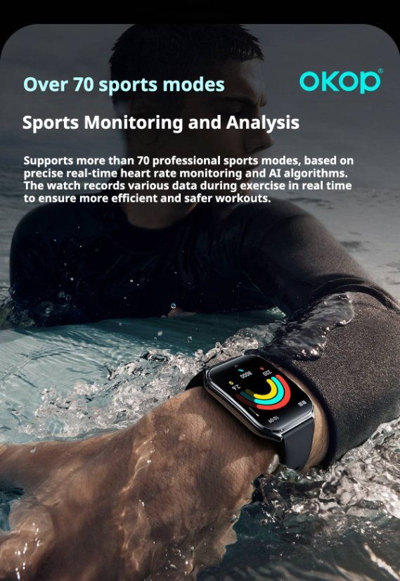 Smartwatch KP-S102 Smart Sports Bluetooth Watch