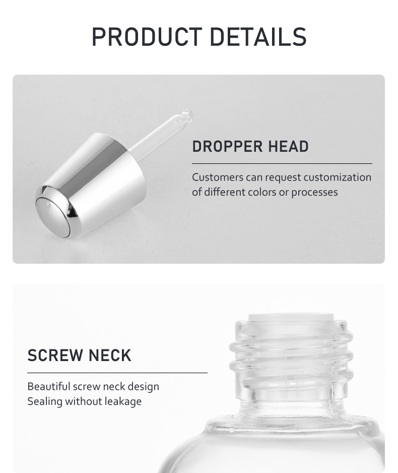 frasco cuentagotas 30ml Light Bulb-Shaped Essential Oil Bottle – Premium Press-Type Dropper 