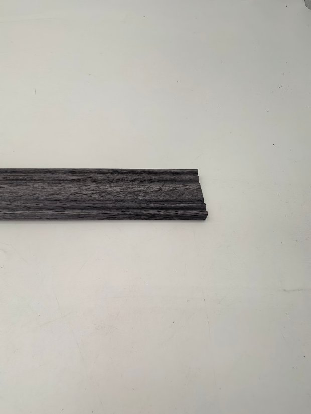decor line PS Chinese Style Molding With Hui Pattern Inlay, Minimalist Groove Frame Trim