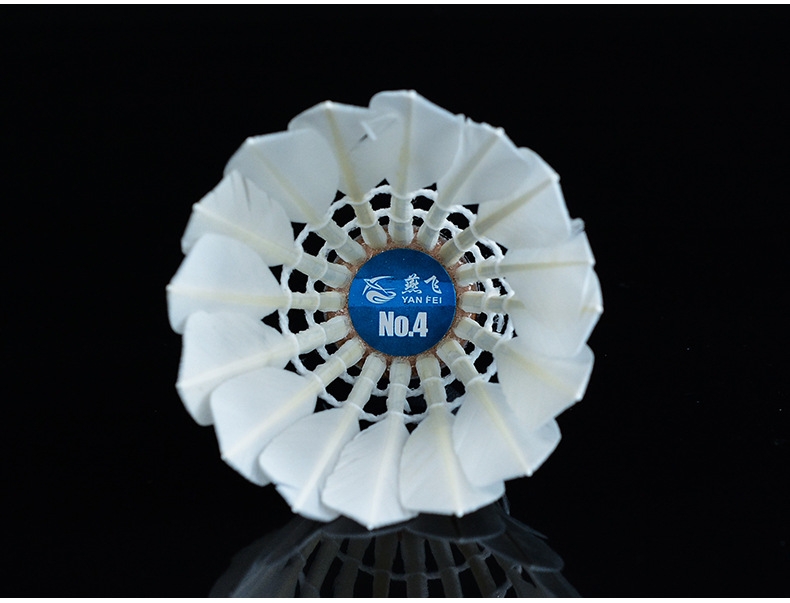 Natural Feather Shuttlecock Yanfei No. 4