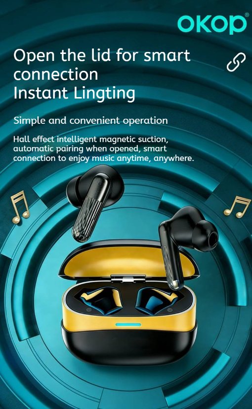 TWS Earbuds KP-220 Wireless Bluetooth Earbuds