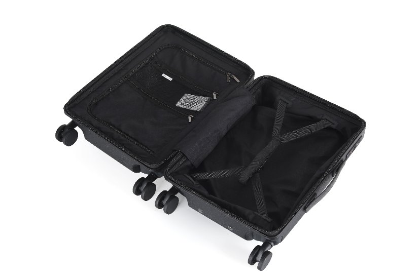 PC Material PC 923 Leather‑Textured, Black Aluminum‑Frame