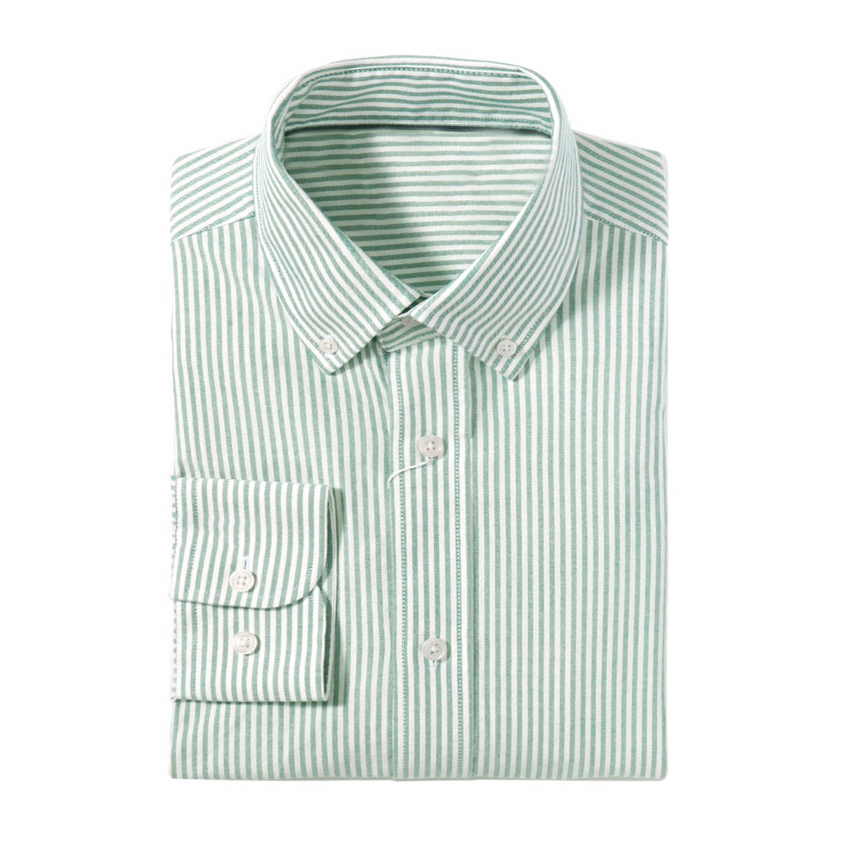Casual Shirt Mint Green Button-Down Shirt