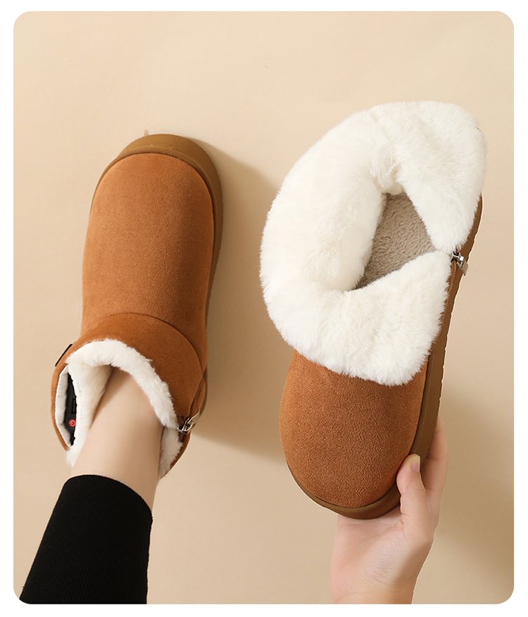 House shoes Electric heated slippers for home use