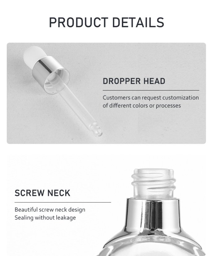 frasco cuentagotas 30ml Garnet Red Essential Oil Dropper Bottle – Customizable Colors 