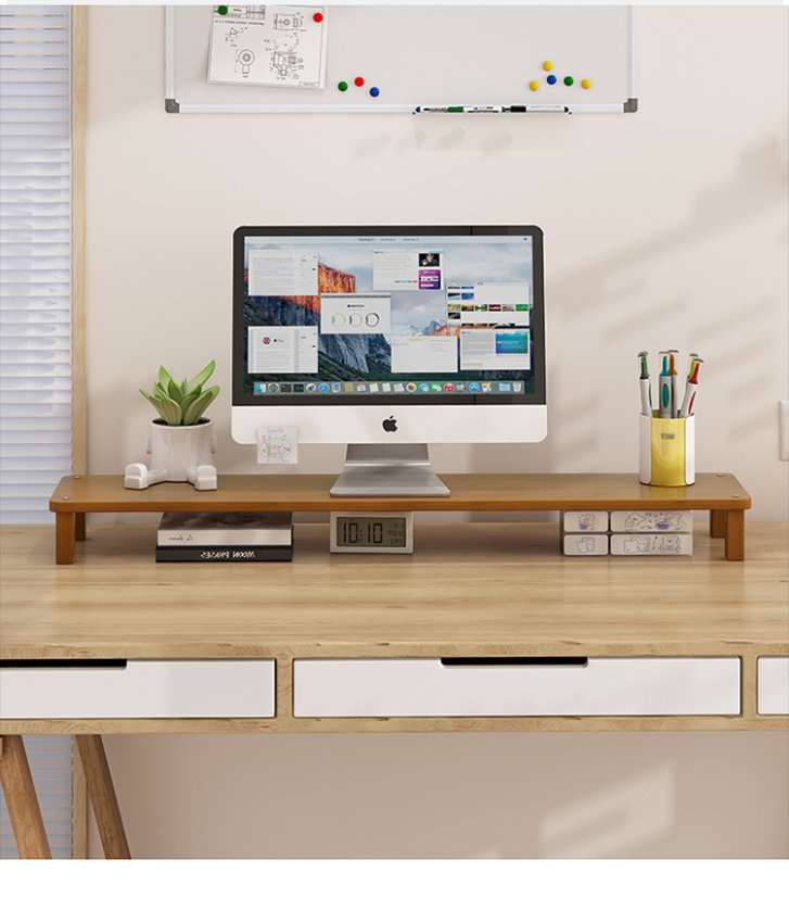 Bamboo Products – Small Furniture Computer Monitor Riser 