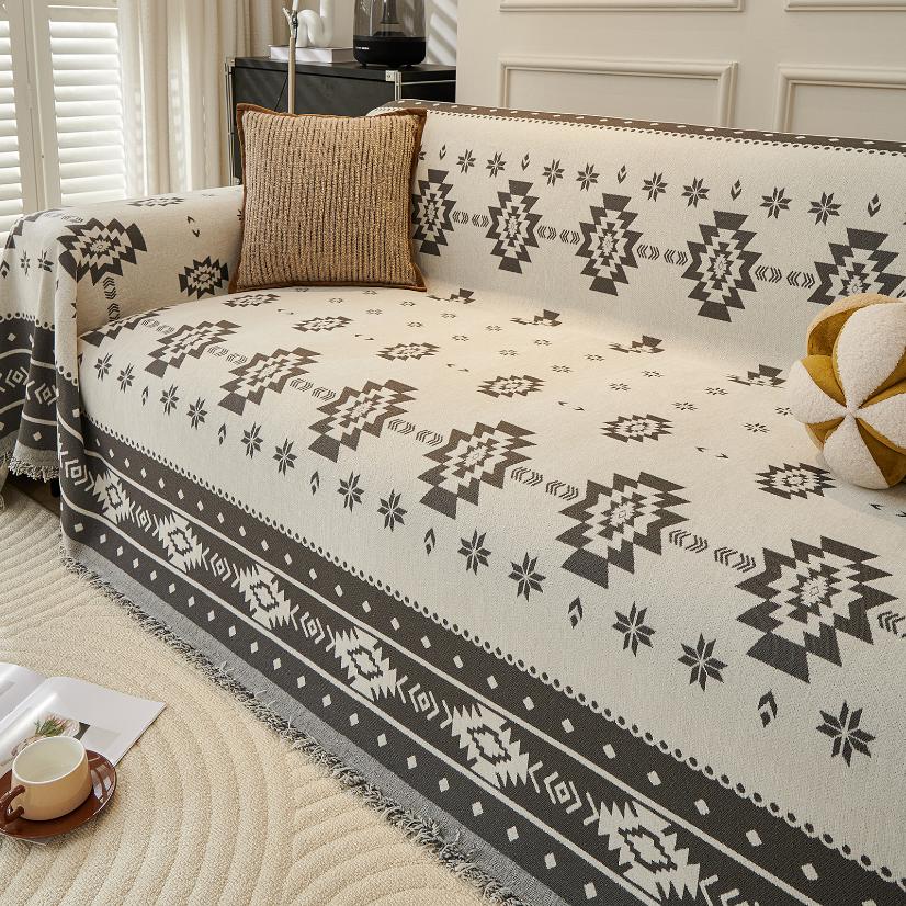 Jacquard sofa throw Fini Sofa Throw