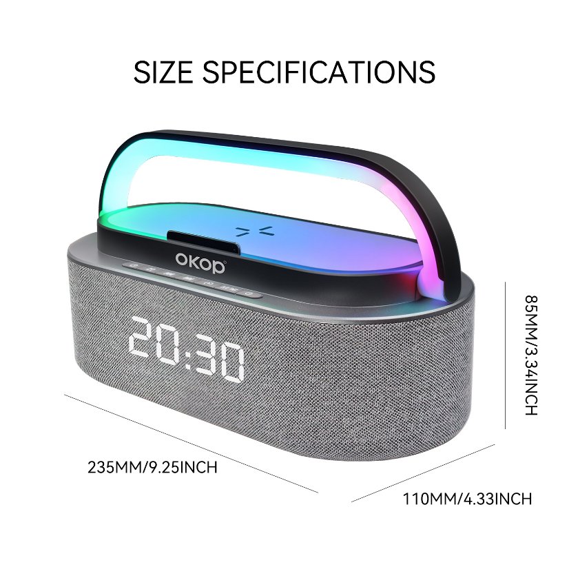 Wireless Charging Bluetooth Speaker KP-578 Wireless Bluetooth Speaker