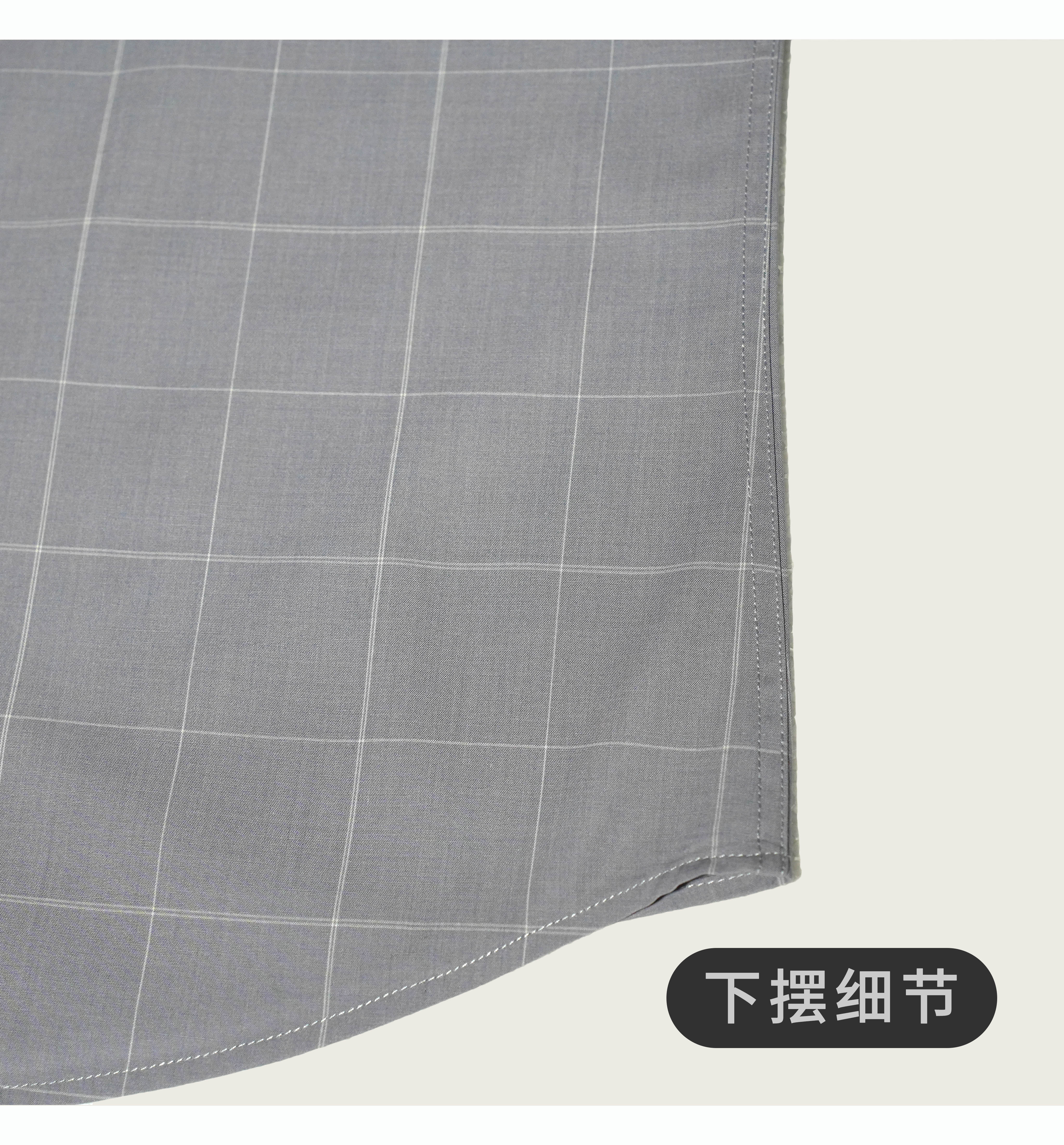 Casual Shirts Men's Short-Sleeve Casual Shirt with Large Check Pattern