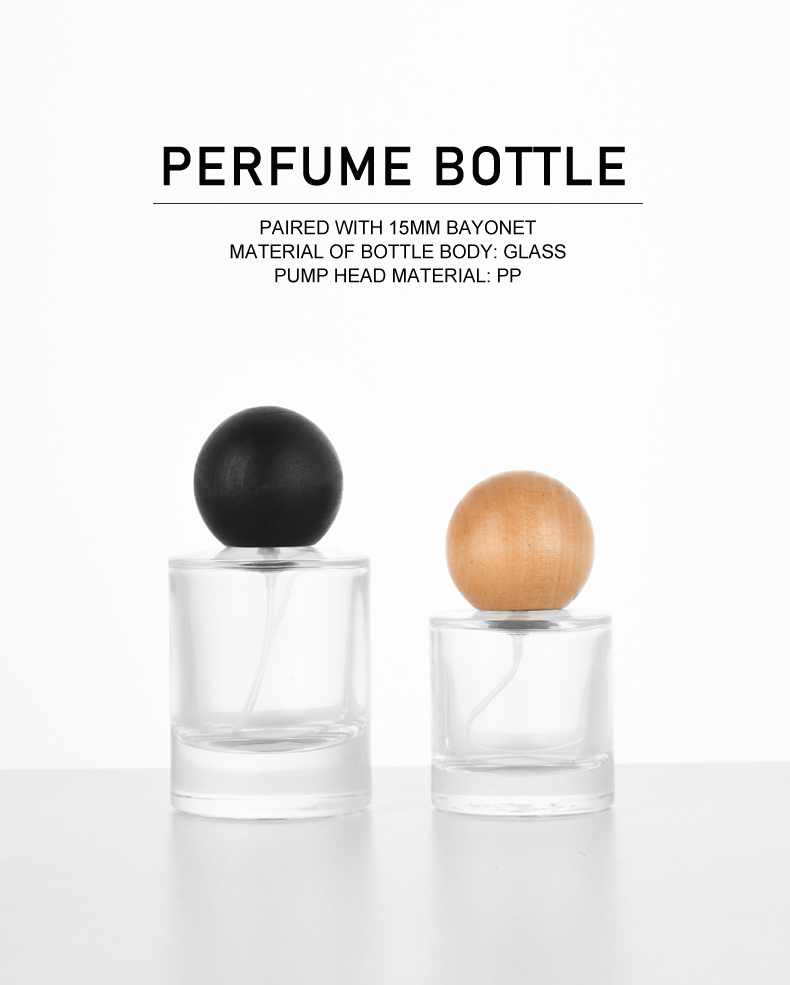 frasco de perfume 30ml / 50ml Spherical Spray Perfume Bottle