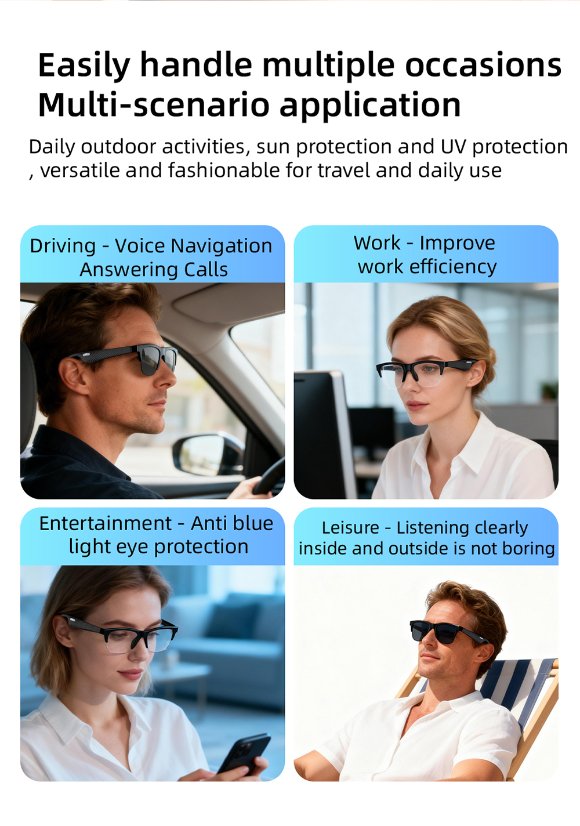 Smart glasses KP-Y105 Smart Bluetooth Glasses