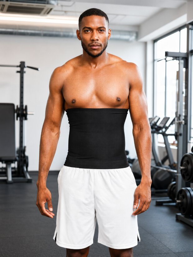 waist trimmer-tummy control trimmer Waist Trainer Trimmer Sweat Belt Band for Men Lower Belly Fat Sauna Slimming Belt Suit Workout