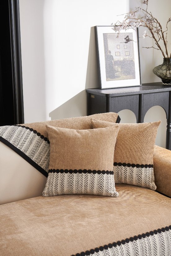 Seat cushion, chair pad, sofa cushion Fleeting Years Sofa Cushion