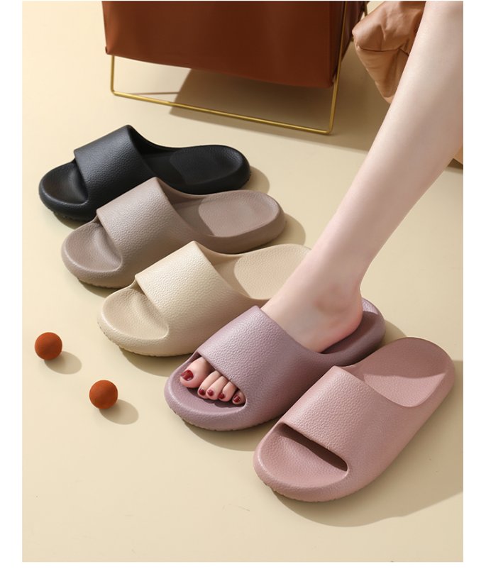 House slippers Soreca Lychee-Pattern EVA One-Piece Injection-Molded Couple's Slippers