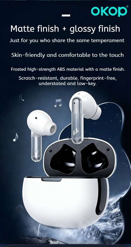 TWS Earbuds KP-220 Wireless Bluetooth Earbuds