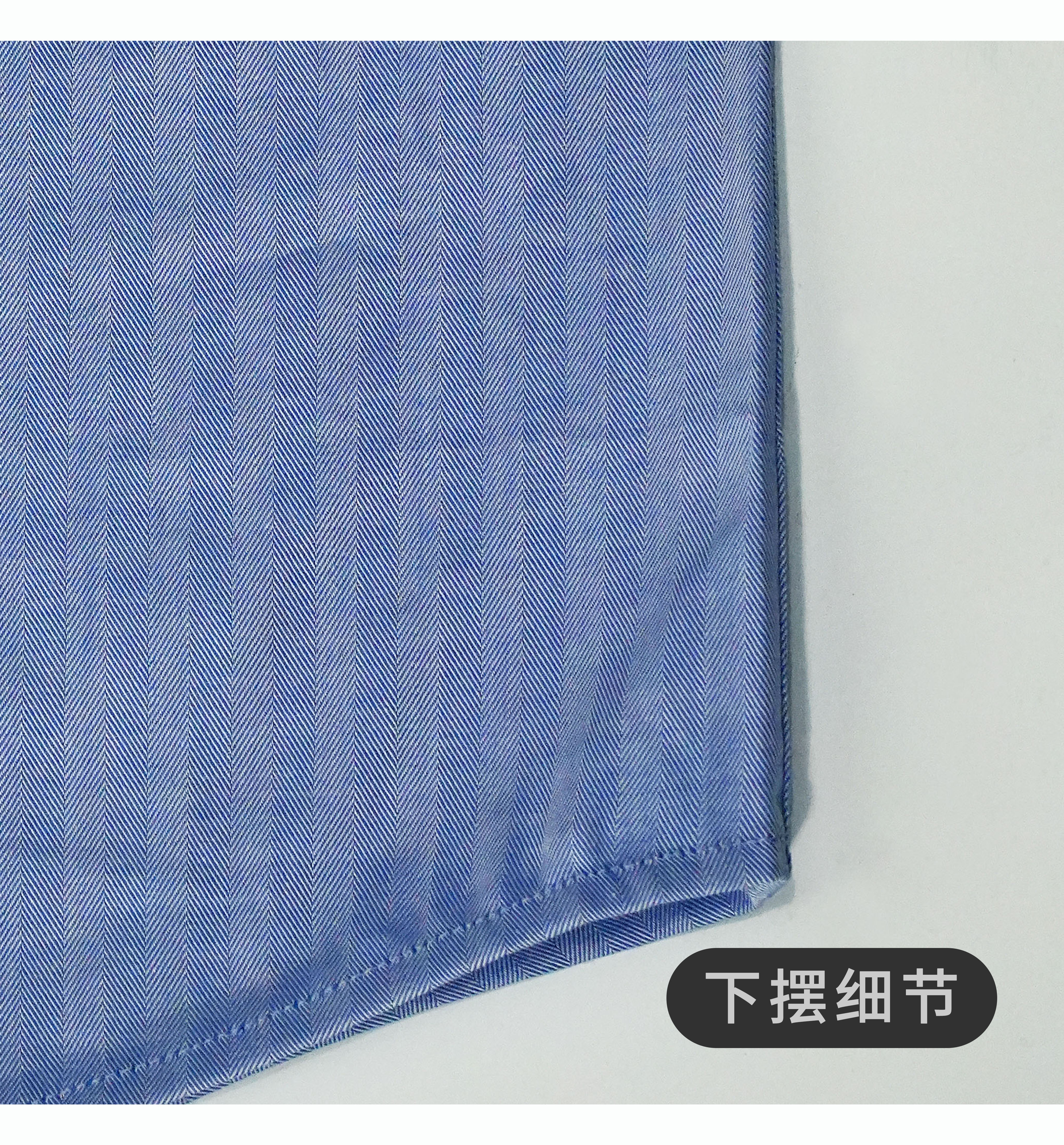 Casual Shirts Men's Mercerized Striped Shirt