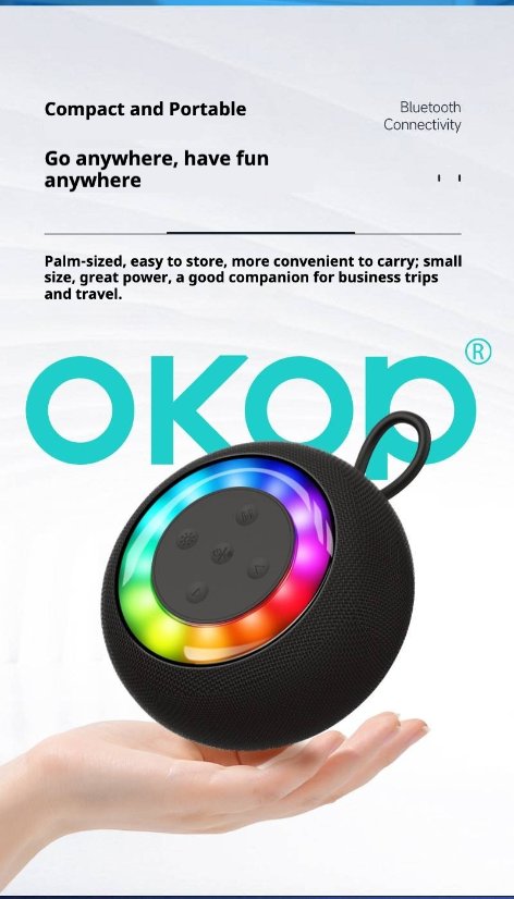 Portable Outdoor Bluetooth Speaker KP-824 Portable wireless bluetooth speaker