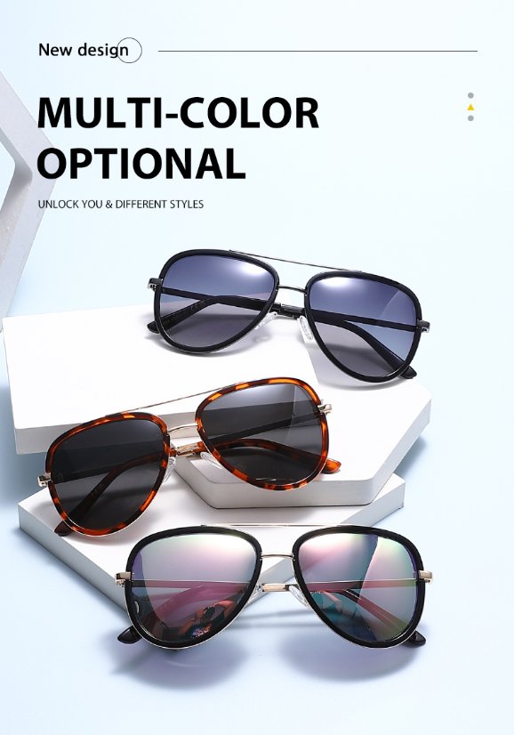 Casual Sunglasses 3378 Aviator Sunglasses