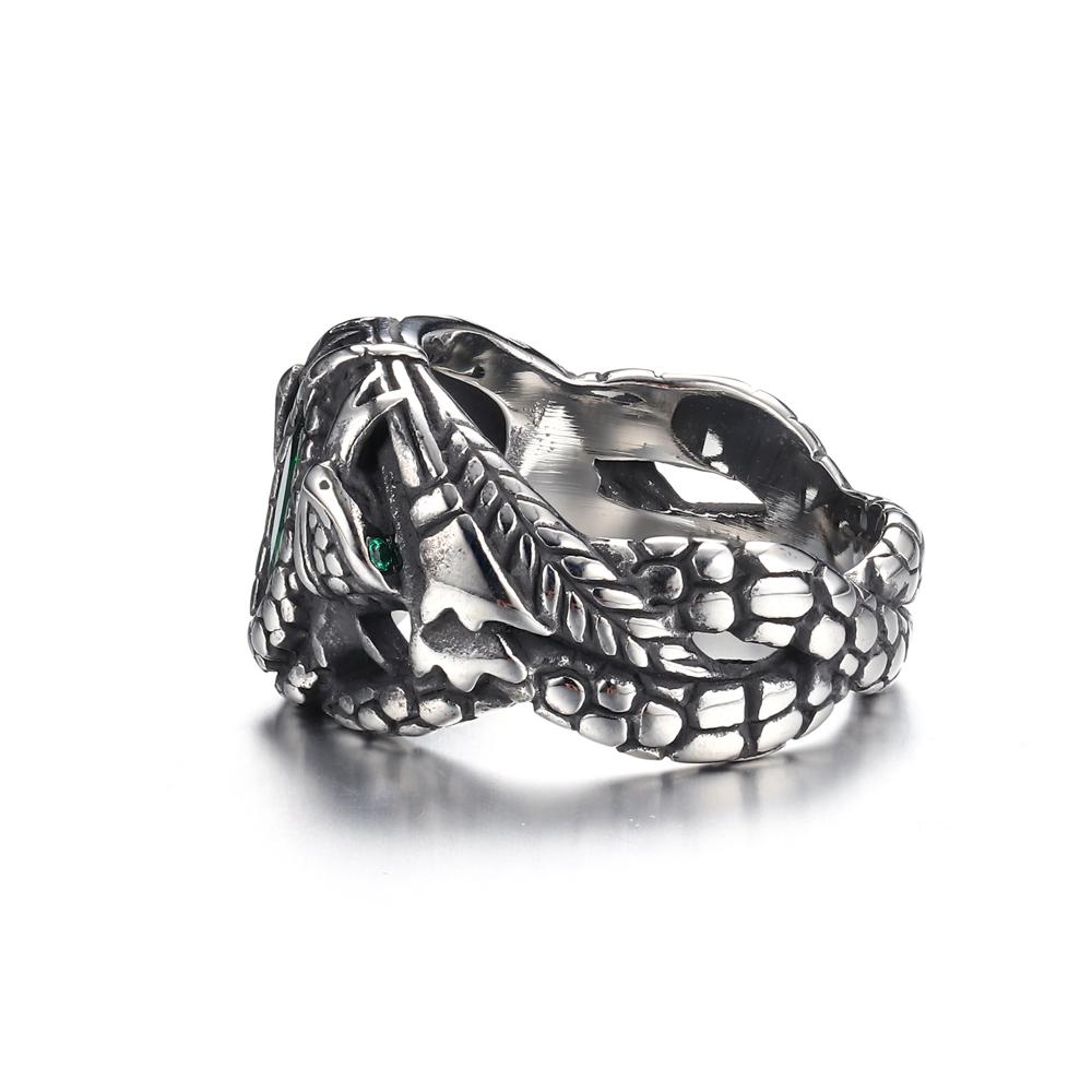 Rings Power Snake Stainless Steel Beast Ring