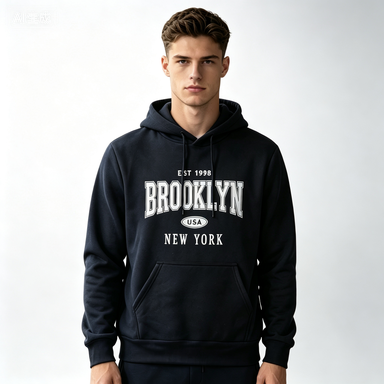 Outdoor Casual Men's BROOKLYN Graphic Pullover Hoodie
