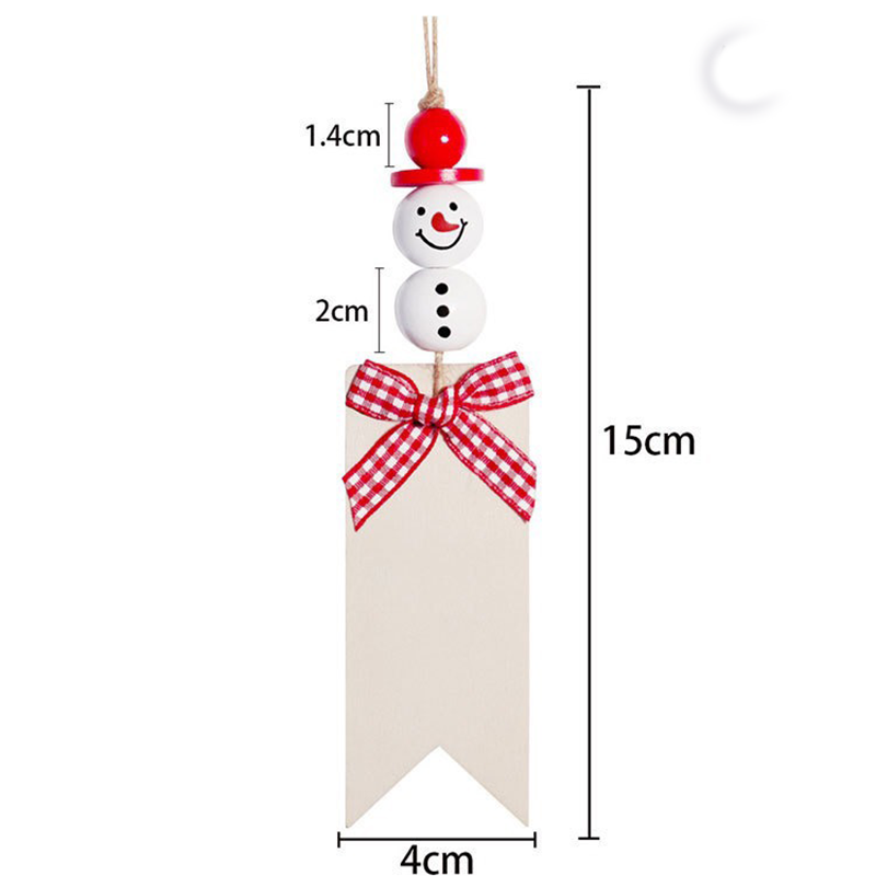 Wooden Pendants Christmas Wooden Ornaments