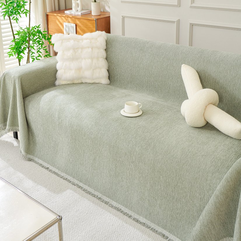Waterproof Sofa Covers Solid Color Sofa Throw