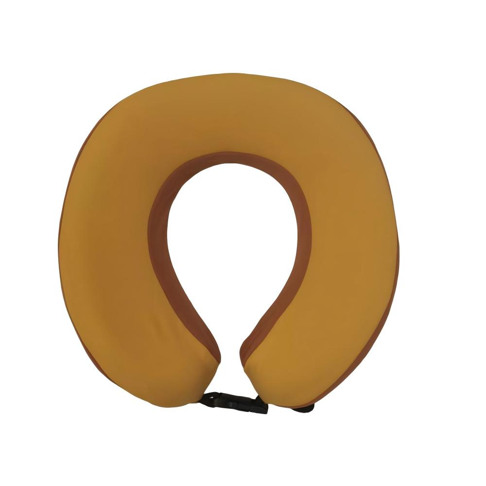 U-shaped pillow Color-Block Storable Memory Foam U-Shaped Pillow