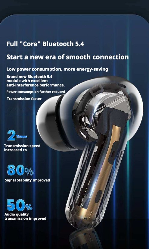 TWS Earbuds KP-211 Wireless Bluetooth semi-in-ear Earphones